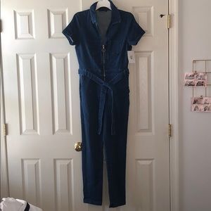 Denim jumpsuit